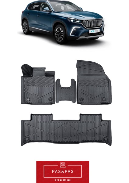 Togg T10X 2025 Model 5d Ekstra Havuzlu Paspas