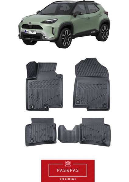 Toyota Yaris Cross 2023 Model 5d Ekstra Havuzlu Paspas