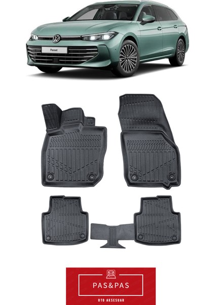 Volkswagen Passat B9 Variant 2026 Model 5d Ekstra Havuzlu Paspas