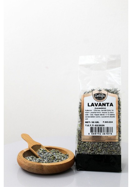 Lavanta Çiçeği Otu Bitkisi Şifalı Bitkiler 50 gr modelleri