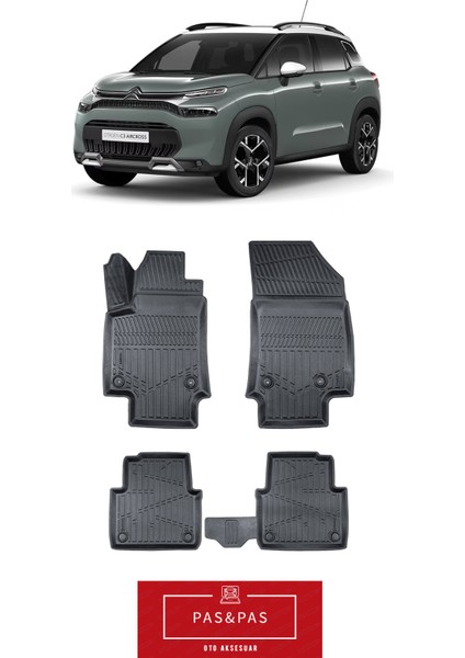 Citroen C3 Aircross 2024 Model 5d Ekstra Havuzlu Paspas
