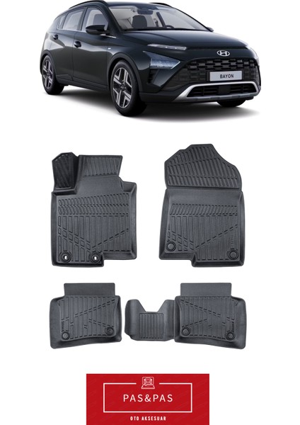 Hyundai Bayon 2021 Model 5d Ekstra Havuzlu Paspas