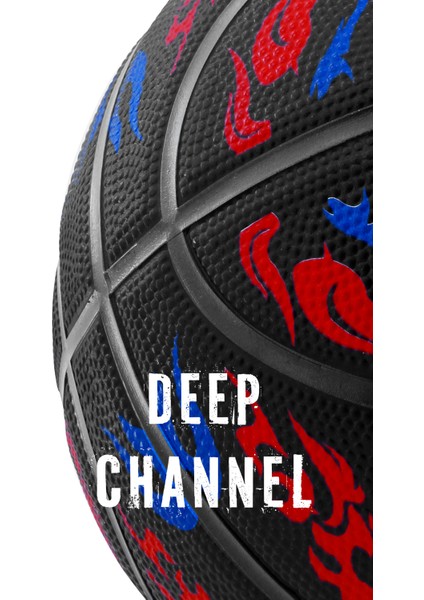 TB-500 Buzzers Basketbol Topu Pompalı Grafiti Kauçuk Dayanıklı Deep Channel Kabartma 7 No