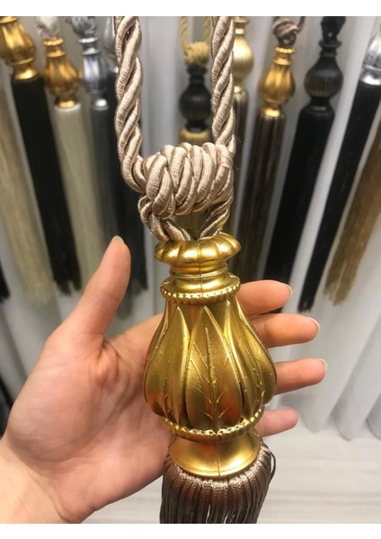 Nivemeshome Krem Saçaklı Tavan Toplama Braçol modelleri