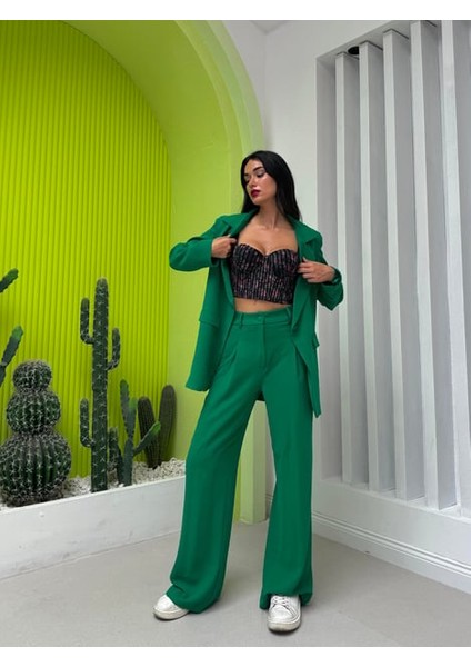 Çiçek Desenli Bralet Takım
