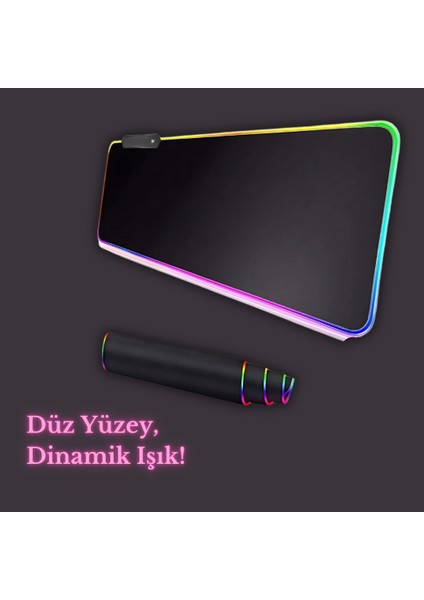 LED Işıklı Düz Mouse Pad (90X40 Cm) fiyatları