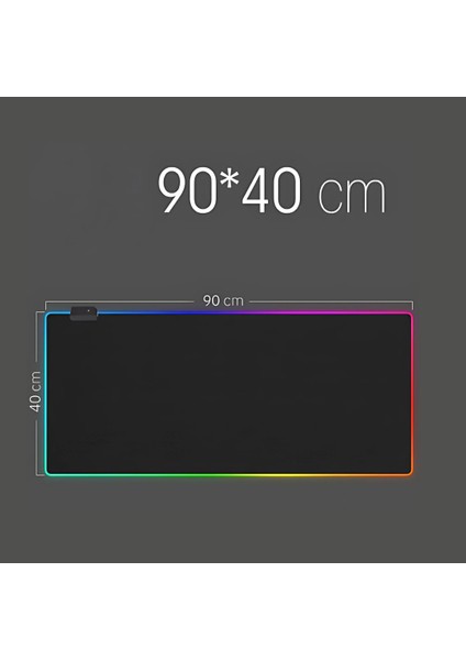 LED Işıklı Düz Mouse Pad (90X40 Cm) fırsatları