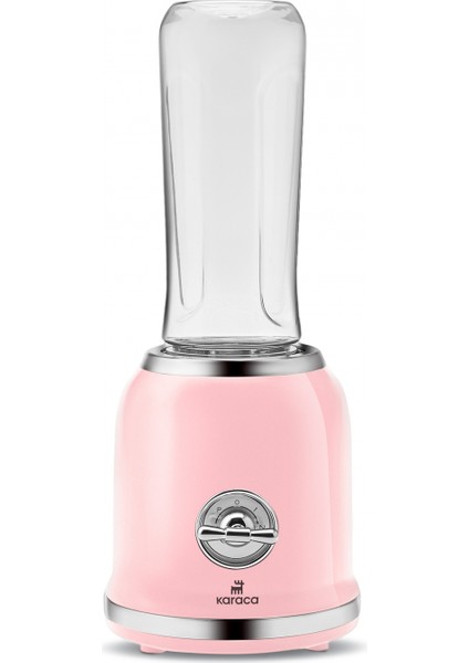 Retro Personal Kişisel Smoothie Blender Pink