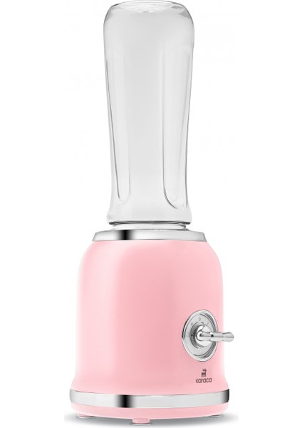 Retro Personal Kişisel Smoothie Blender Pink