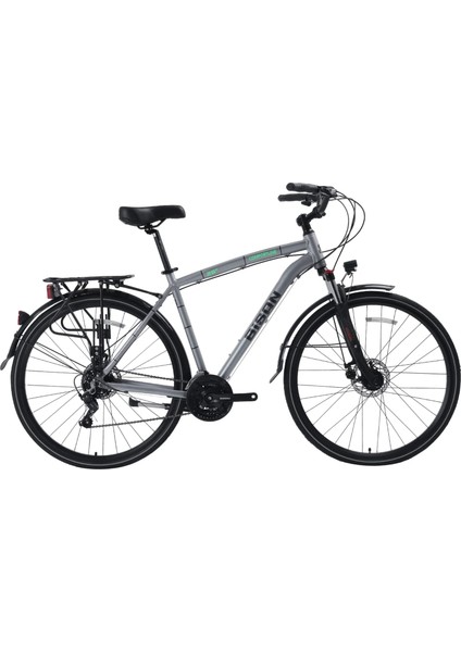 Comfortline Md Fren 21 Vites 28 Jant Şehir Bisikleti Gri Yeşil 52 Kadro