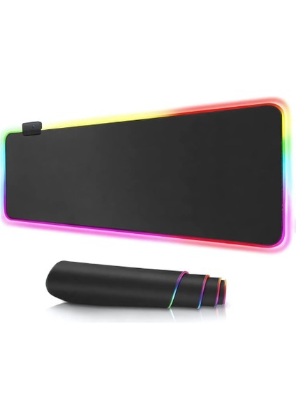 Mouse Pad Düz LED Işıklı (80X30)