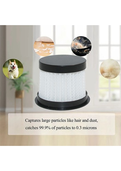 Deerma CM300S/CM400/CM500/CM800/CM900 Akar Temizleyici Yedek Aksesuarları Için 3 Adet Yıkanabilir Hepa Filtre (Yurt Dışından) fiyatları