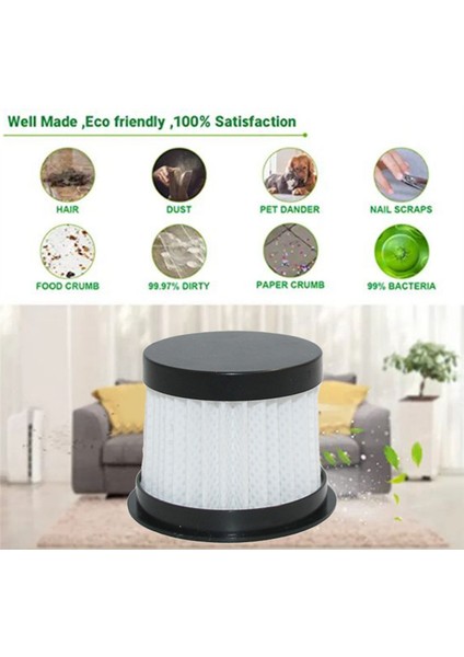 Deerma CM300S/CM400/CM500/CM800/CM900 Akar Temizleyici Yedek Aksesuarları Için 3 Adet Yıkanabilir Hepa Filtre (Yurt Dışından) modelleri