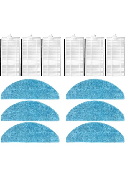 Cecotec Conga 7490 Ölümsüz / 8290 Ölümsüz Vakum Süpürge Aksesuarları Için Hepa Filtre Mops (Yurt Dışından)