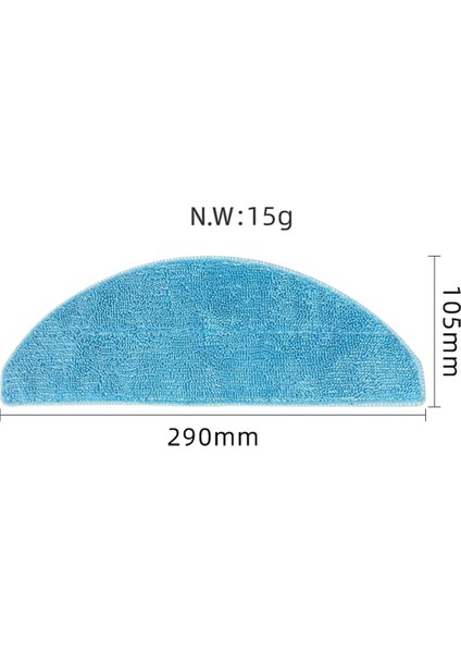 Cecotec Conga 7490 Ölümsüz / 8290 Ölümsüz Vakum Süpürge Aksesuarları Için Hepa Filtre Mops (Yurt Dışından)