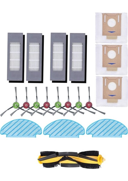 Yedek Parçalar Silindir Fırça Yan Fırça Filtresi Ecovacs T8 Aıvı T8MAX N8 Pro Robot Süpürge Aksesuarları (Yurt Dışından) fiyatları