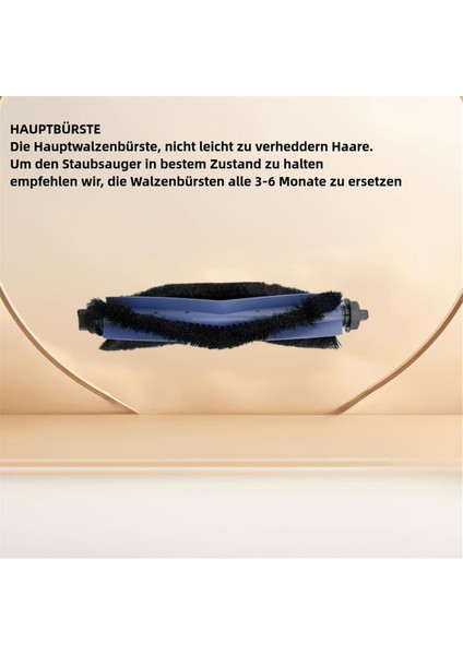 Eufy G50/G50 HYBRID/L60/L50 Için 2 Ana Fırça, 6 Yan Fırça, Filtreler (Süngerli) Yedek Parçalar (Yurt Dışından) fiyatları