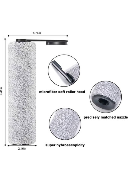 Tineco Floor One S5 Yumuşak Rulo Fırça ve Hepa Filtre Değişimi Elektrikli Süpürge Yedek Parçaları (Yurt Dışından) modelleri