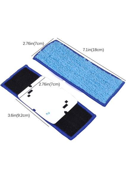 3 Adet Yıkanabilir Paspas Pedleri Süpürme Pedi Kumaş Yedek Parçalar Irobot Braava Jet 240 241 Temizleyici Robotlar Aksesuarları (Yurt Dışından) indirimleri