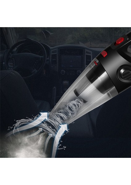 Elektrikli El Süpürgesi Akülü 120 W 4500 Pa Güçlü Emiş Şarj Edilebilir Hafif Islak Kuru Taşınabilir Araç Elektrikli Süpürge (Yurt Dışından) indirimleri