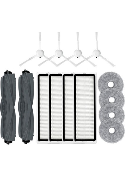 Hepa Filtre Paspas Bezi Paçavra Elektrikli Süpürge Parçaları Aksesuarları Dreame X10 S10 Artı L10S Ultra W10S Pro (Yurt Dışından) indirimleri
