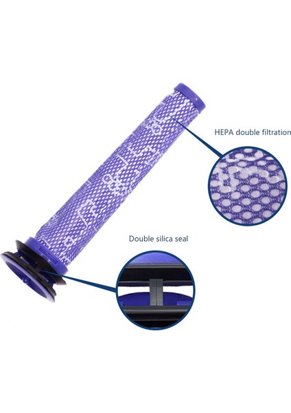 Dyson-Vakum Filtresi Için 4 Parça Yedek Ön Filtre Uyumlu Dyson V6 V7 V8 Serisi Parçayı Değiştirir (Yurt Dışından) indirimleri