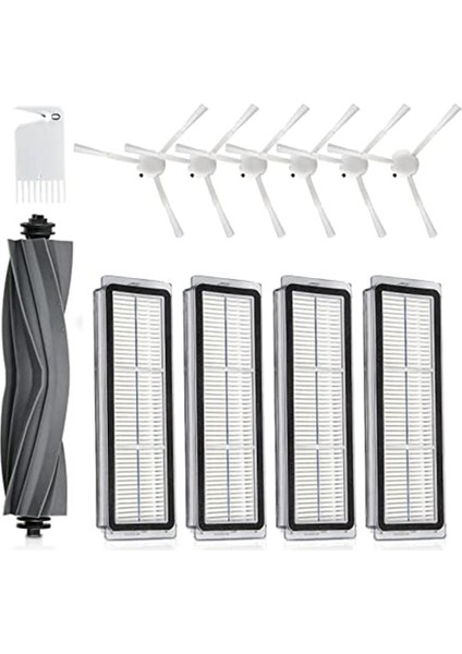 Dreame D10S / D10S Pro / D10S Plus / L10S Pro / L10 Ultra / L10S Ultra Elektrikli Süpürge Robotu Için 12 Parça Aksesuar Seti (Yurt Dışından)
