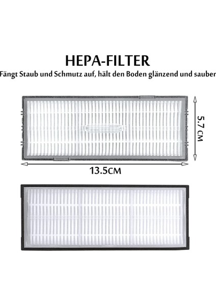 Xiaomi Roborock S7 Maxv / S7 Maxv Plus / S7 Maxv ULTRA/G10S Robot Vakum Parçaları Ana Yan Fırça Hepa Filtre Paspas (Yurt Dışından) fırsatları