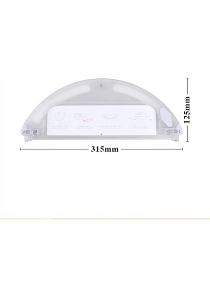 2 Adet Xiaomi Roborock S50 S51 S55 S60 S61 Robot Süpürge Yedek Parça Aksesuarları Için Su Tankını Değiştirin (Yurt Dışından)