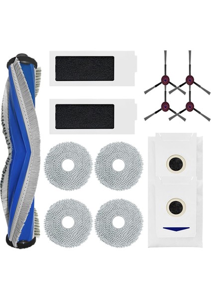 Yeedi M12 Pro+ Aksesuarları Robot Süpürge Ana Yan Fırça Hepa Filtre Paspas Bezi Için Yedek (Yurt Dışından)