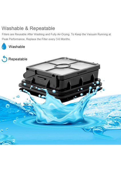 Bissell 1866 1868 1926 1785 Elektrikli Süpürge Aksesuarları Için Uyumlu Yedek Hepa Filtreler Parçayı Değiştirin 1608684 (Yurt Dışından) fiyatları