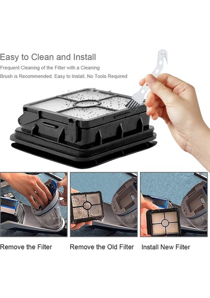 Bissell 1866 1868 1926 1785 Elektrikli Süpürge Aksesuarları Için Uyumlu Yedek Hepa Filtreler Parçayı Değiştirin 1608684 (Yurt Dışından) indirimleri