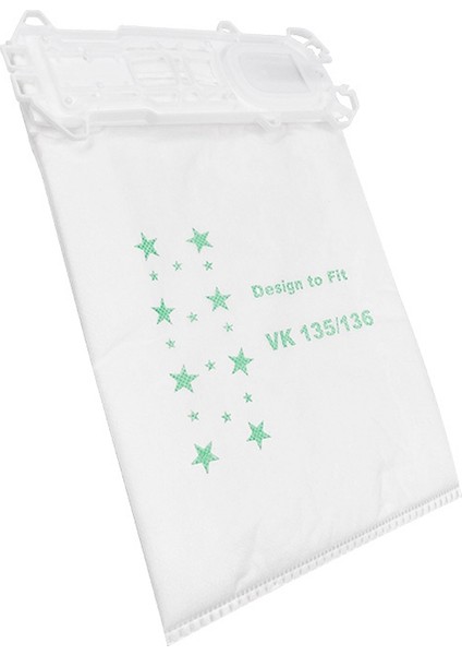 Kobold VK135 VK136 FP136 Robotik Elektrikli Süpürge Için 6 Adet Toz Torbası Yedek Aksesuarlar (Yurt Dışından) indirimleri