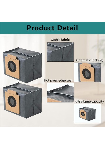 Eufy X10 Pro Omni Robot Süpürge Için Vakum Yedek Parçaları Kıllı Yan Fırçalar Toz Torbaları Paspas Pedleri (Yurt Dışından) indirimleri