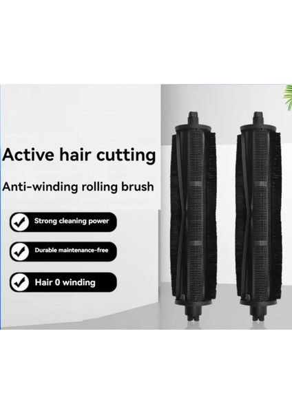 Dreame X40 Pro Ultra L10S Ultra L20 Ultra X30 Vakumlu Kesim Saç Karışmayan Rulo Fırça Ana Fırça Kapağı B (Yurt Dışından)