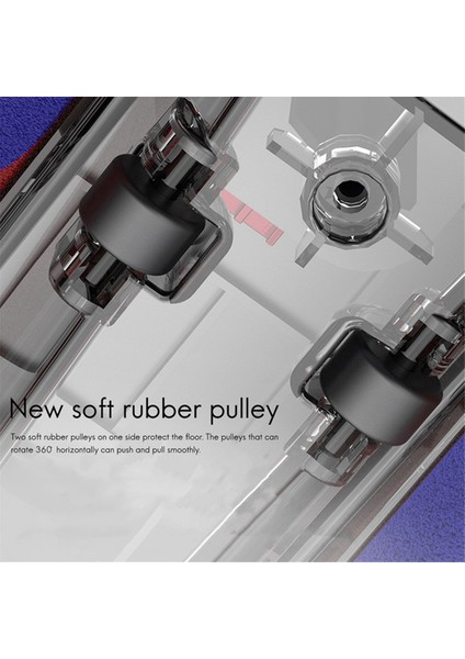 Dyson V15 V8 V7 V10 V11 Elektrikli Süpürge Ataşmanları Için Elektrikli Zemin Paspas Başlığı Çift Sıralı Rulo Fırça (Yurt Dışından)