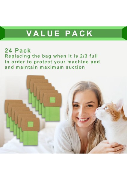 12 Paket PKBB12DW Tip Bb Hazneli Vakum Torbaları 2 Motorlu Filtreli Oreck Xl Buster B Vakum Torbaları Için Yedek (Yurt Dışından) indirimleri