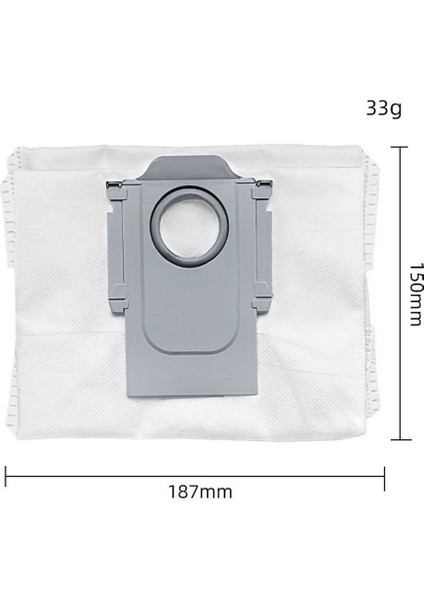 Xiaomi Roborock Q7 Max / Q7 Max+ / T8 Robot Süpürge Toz Kutusu Yedek Parçaları Toz Kutusu Için 10 Adet Toz Torbası Aksesuarları (Yurt Dışından) indirimleri