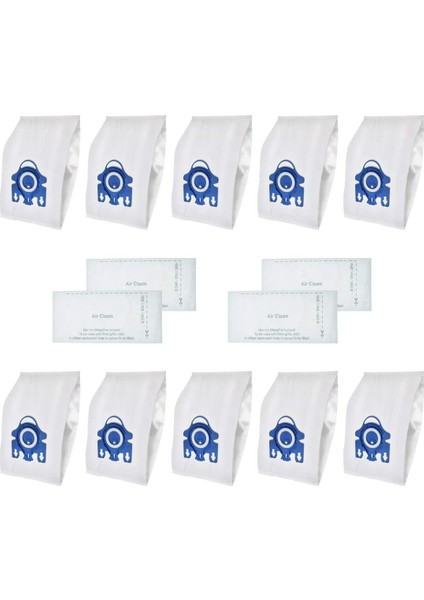 10 Adet Yedek Toz Torbaları Miele Tipi Gn Elektrikli Süpürge ve 4 Paket Filtreler S2 S5 S8 C1 C3 Elektrikli Süpürge Aksesuarları (Yurt Dışından)
