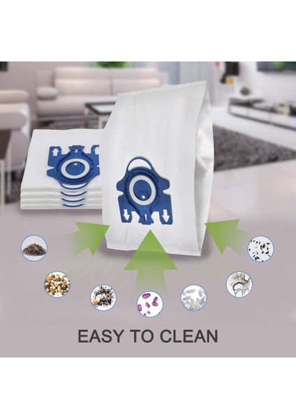 10 Adet Yedek Toz Torbaları Miele Tipi Gn Elektrikli Süpürge ve 4 Paket Filtreler S2 S5 S8 C1 C3 Elektrikli Süpürge Aksesuarları (Yurt Dışından) fiyatları