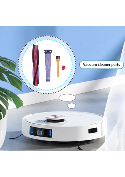 Döner Fırça Filtresi Değiştirme Dyson V6 HAYVAN/DC58 DC59 DC61 DC62 SV03 SV073 Serisi Elektrikli Süpürge (225MM) (Yurt Dışından) modelleri