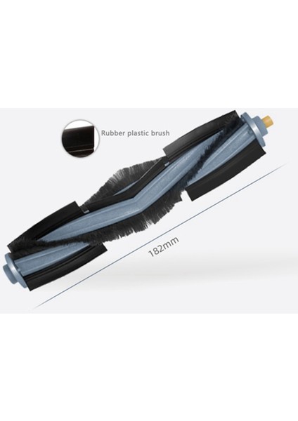 Ecovacs Deebot T10 Turbo Elektrikli Süpürge Aksesuarları Filtre Ana Yan Fırça Paspas Bezi Için 17 Adet Yedek Yedek Parça (Yurt Dışından) modelleri