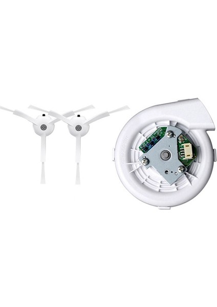 Yeni Fan Yan Fırça Xıaomı Roborock S50 S51 Robotlu Süpürge Yedek Parçaları 3 Adet (Yurt Dışından) fırsatları