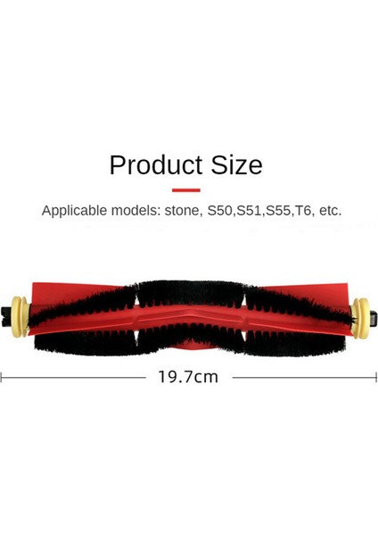 Xiaomi Roborock S5 Max S50 S55 S5 T7PRO T6 Saf Robot Vakum Parçaları Ana Fırça Yan Fırça Hepa Filtre Temizleme Fırçası (Yurt Dışından) indirimleri