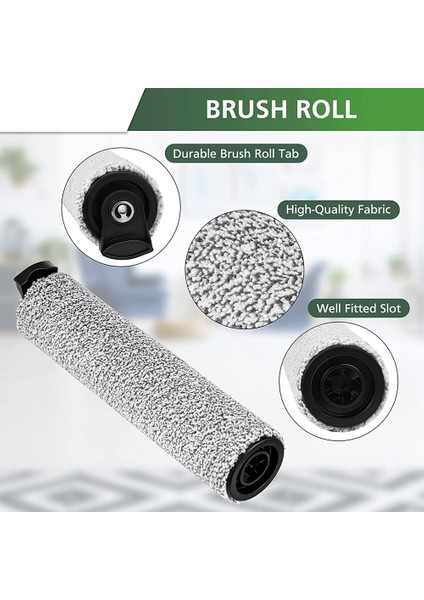 Ifloor 3 ve Ifloor One S3 Akülü Islak Kuru Elektrikli Süpürge Için Uyumlu Yedek Hepa Filtre ve Fırça Rulosu (Yurt Dışından) modelleri