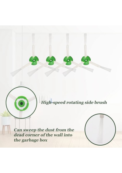 Yedek Parçalar Ana Fırça Yan Fırça Hepa Filtre Irobot Roomba I3 I3+ I4 I7 E5 E6 E7 Elektrikli Süpürge Aksesuarları (Yurt Dışından) fiyatları
