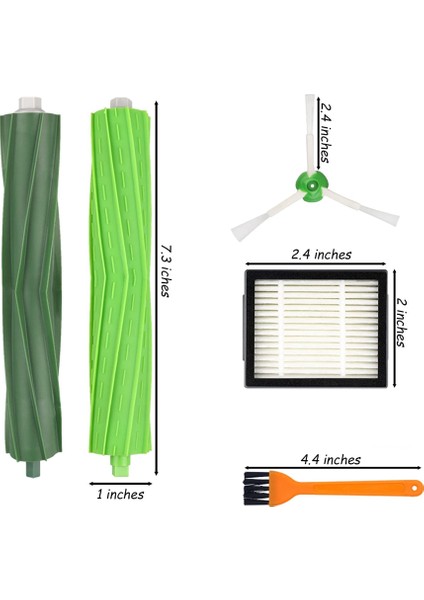 Yedek Parçalar Ana Fırça Yan Fırça Hepa Filtre Irobot Roomba I3 I3+ I4 I7 E5 E6 E7 Elektrikli Süpürge Aksesuarları (Yurt Dışından) modelleri