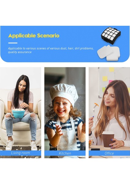 Shark AZ3002 AZ3000 Elektrikli Süpürge Aksesuarları Elektrikli Süpürge Filtresi Için Uyumlu Yedek Parçalar Hepa Filtre (Yurt Dışından) modelleri