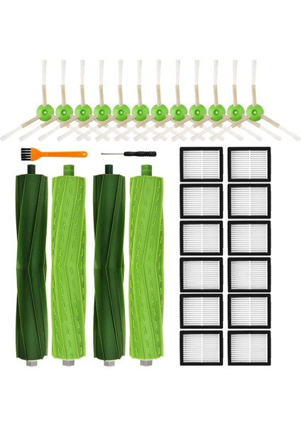 Hepa Filtre Yan Fırça Irobot Roomba J7 J7PLUS E5 E6 E7 I7 I7 + I3 I4 I6 I6 + I8 Elektrikli Süpürge Temizleyici Yedek Parçalar (Yurt Dışından)