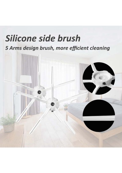 11 Adet Ana Fırça Yan Fırça Hepa Filtre Paspas Bezi Xiaomi Roborock S7 T7S T7S Artı Elektrikli Süpürge Yedek Parçaları (Yurt Dışından) modelleri